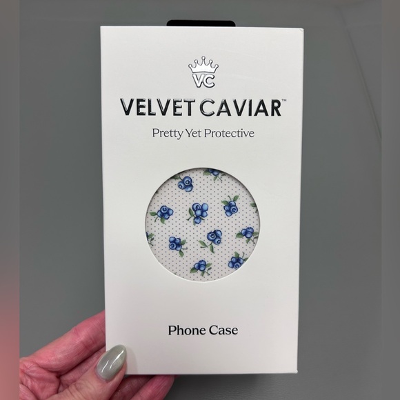 Velvet Caviar Other - Velvet Caviar Blueberry Baby iPhone 14 case